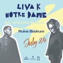 Liva K & Notre Dame at Ruins Bodrum