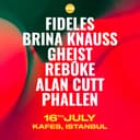 FIDELES, BRINA KNAUSS, GHEIST, REBŪKE