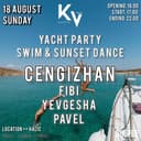 Swim & Sunset Dance Yacht Party