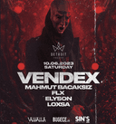 VENDEX | Sin's Event Hall